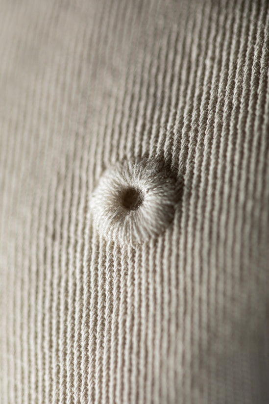 Davis Contrast Peak Cap Antique White