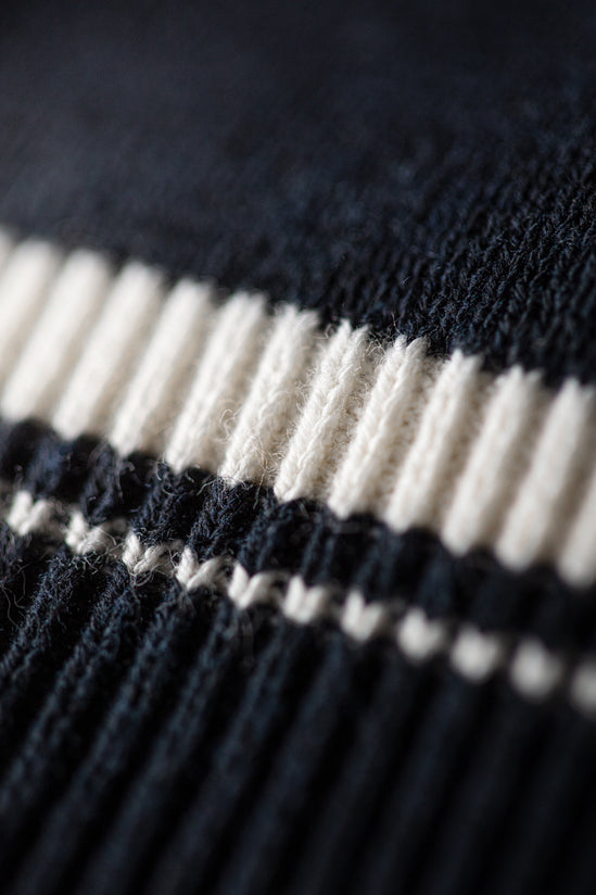 Brunswick Zip-Through Cardigan Navy