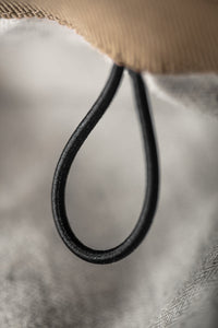 McQueen Linen Baker Boy Hat Natural