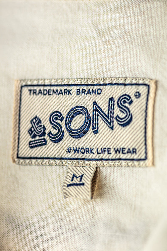 Luca Embroidered Shirt Natural