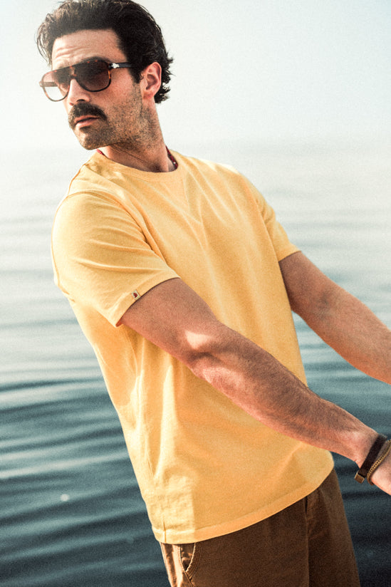 Element Natural Dye T-Shirt Sun Yellow