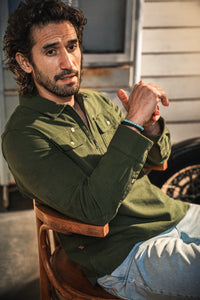 McQueen Capa Shirt Green