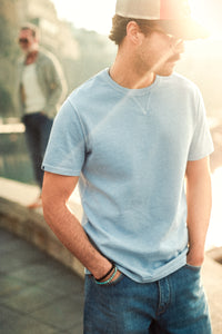 Element Natural Dye T-Shirt Ice Blue