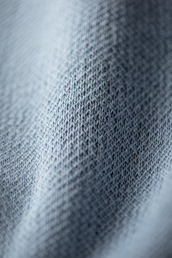 Milano Knitted Polo Shirt Blue