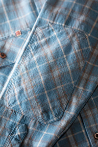 McQueen Stockman Shirt Blue Check