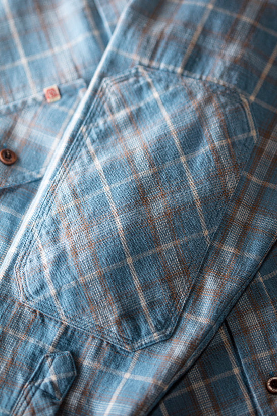 McQueen Stockman Shirt Blue Check