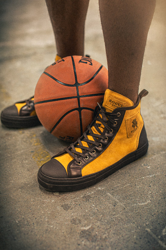 ROGUE by &SONS Baseline Hi Top Tan