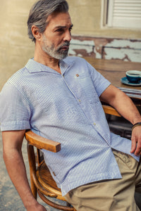 Loreto Shirt White/Blue