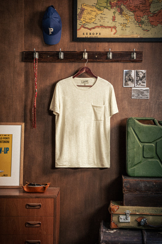 Bianco Knitted T-Shirt Raw