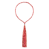 Buta Braided Bandana Red