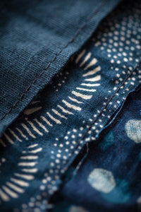 &SONS Buta Braided Bandana Blue