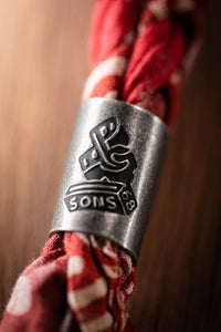 Buta Braided Bandana Red