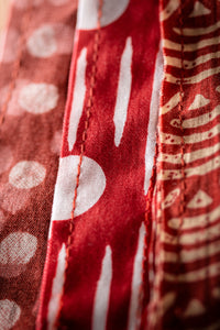 Buta Braided Bandana Red