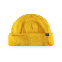 Damsons Merino Beanie Sun Yellow