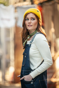Damsons Merino Beanie Sun Yellow
