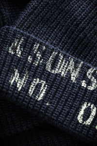 &SONS Tyvek Surplus Beanie Dark Navy