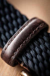 Bodega Braided Belt Navy