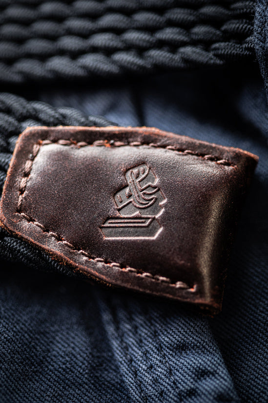 Bodega Braided Belt Navy