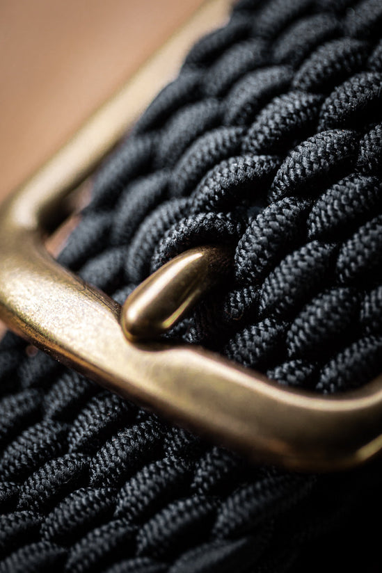 Bodega Braided Belt Navy