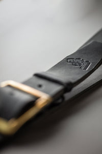 Black Leather Belt