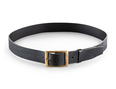 Black Leather Belt SONS