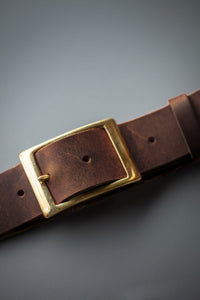Brown Leather Belt
