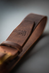 Brown Leather Belt