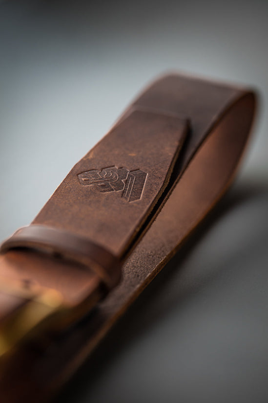 Brown Leather Belt