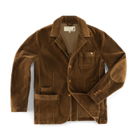 SALVAGE STOCK Montgomery Cord Blazer Brown