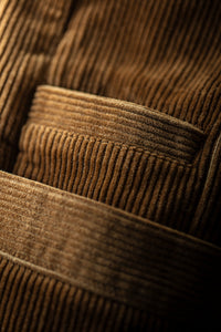 SALVAGE STOCK Montgomery Cord Blazer Brown