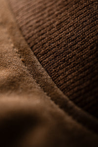 Buck Ridge Suede Bomber Tan