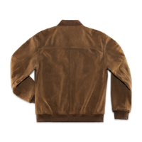 Buck Ridge Suede Bomber Tan