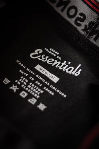 &SONS Essentials Boxer Shorts Black