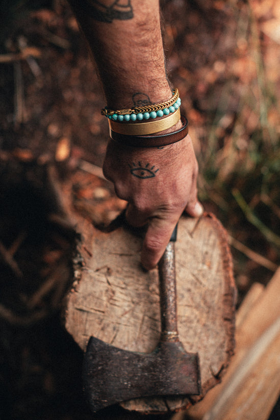 Calm Bead Bracelet Turquoise