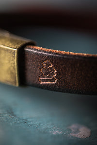 Smith Leather Bracelet Brown