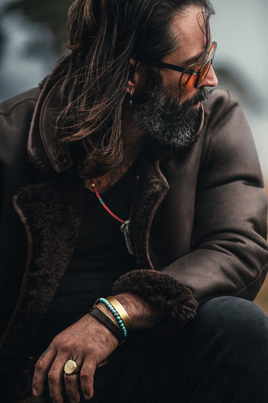 Smith Leather Bracelet Brown