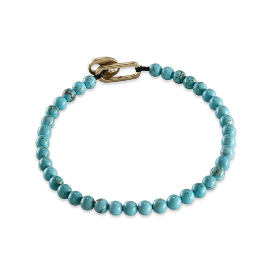 Calm Bead Bracelet Turquoise