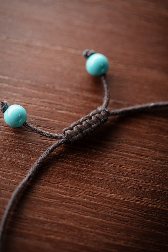 Calm Bead Bracelet Turquoise