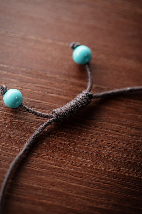 Calm Bead Bracelet Turquoise