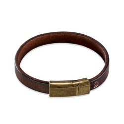 Smith Leather Bracelet Brown