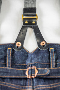 Black Leather Braces
