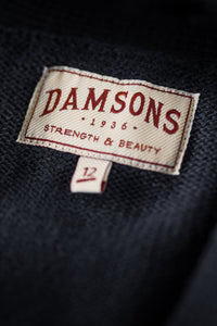 Damsons College Cardigan Navy