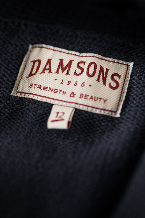 Damsons College Cardigan Navy