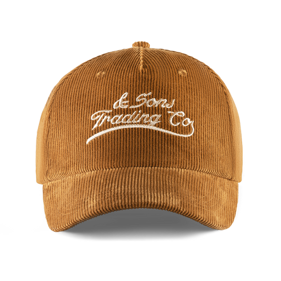Script Cord Cap Tan