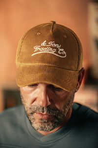 Script Cord Cap Tan