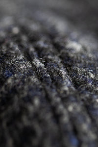 Damsons Tweed Bakerball Cap Black