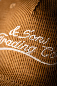 Script Cord Cap Tan