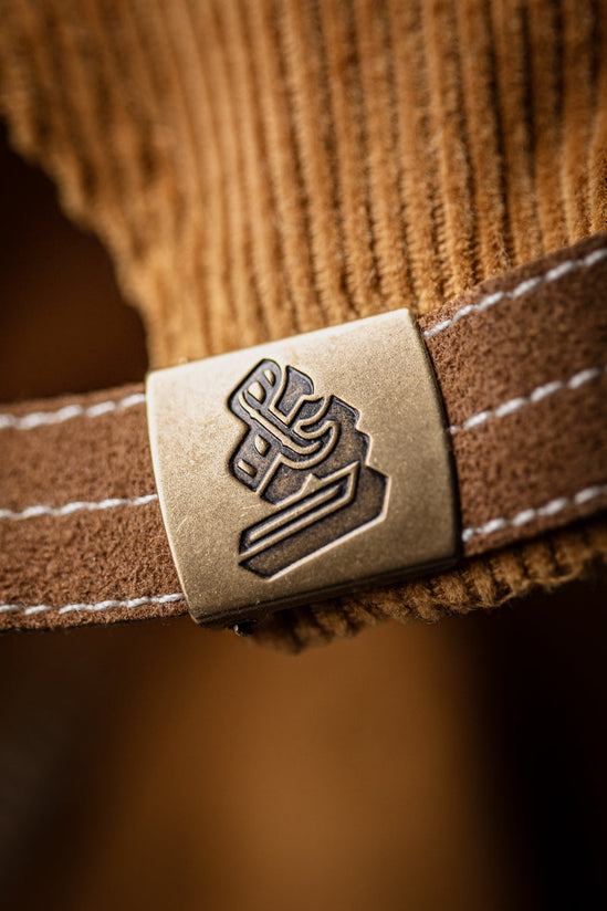 Script Cord Cap Tan