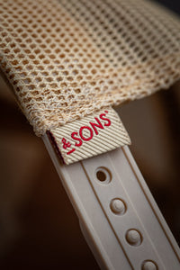&SONS Union Trucker Cap Vintage Red