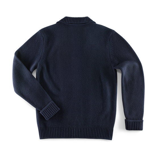 Saint Collar Cardigan Navy